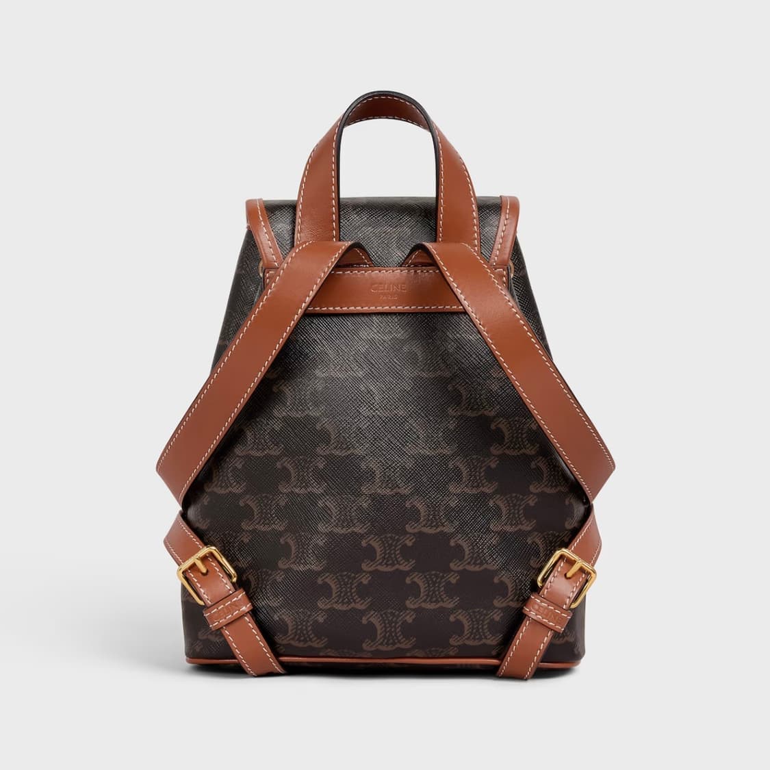 트리옹프 캔버스 & 카프스킨 폴코 백팩 상품이미지3