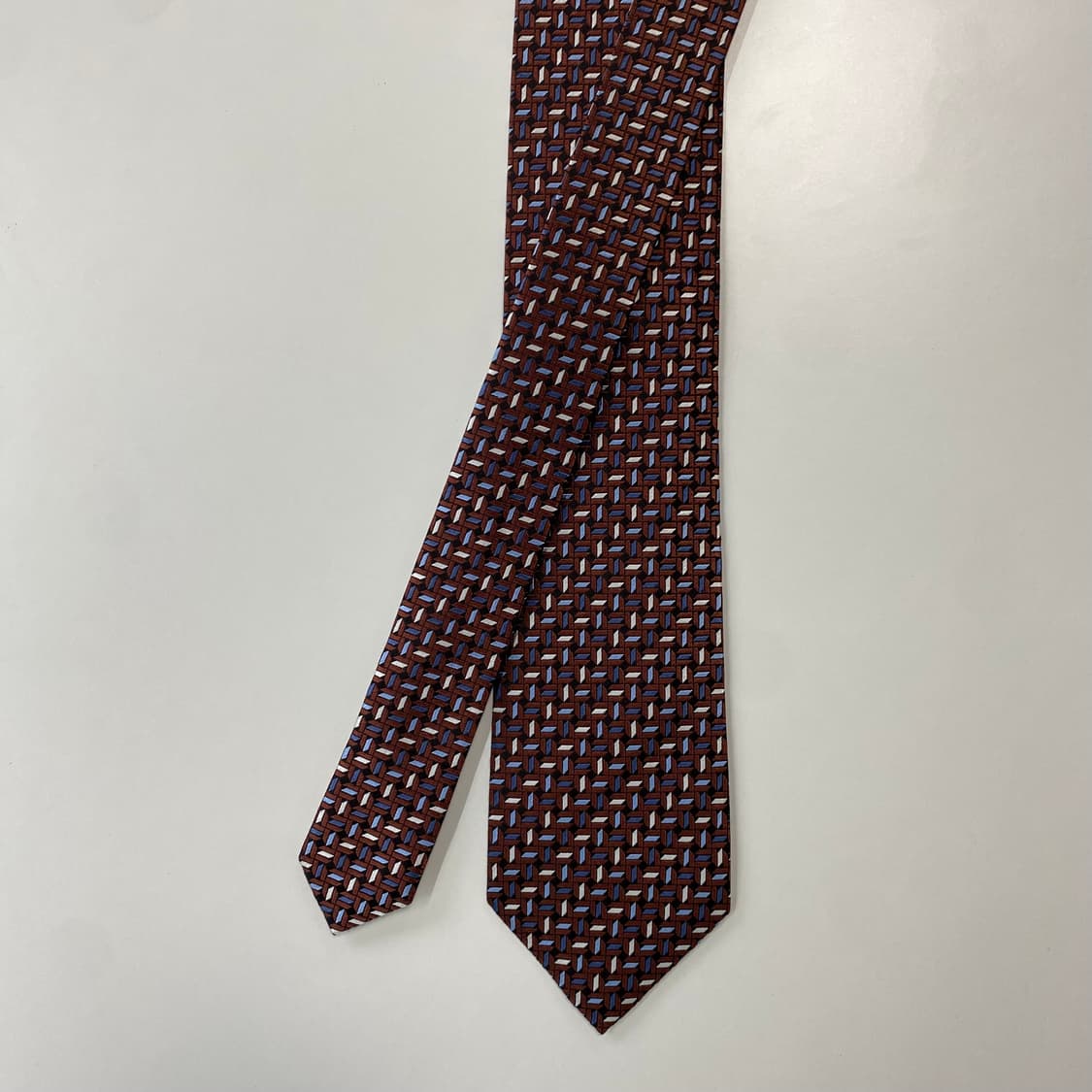 최상급 신형 에르메네질도제냐 정품 명품 넥타이 8.1cm 상품이미지2