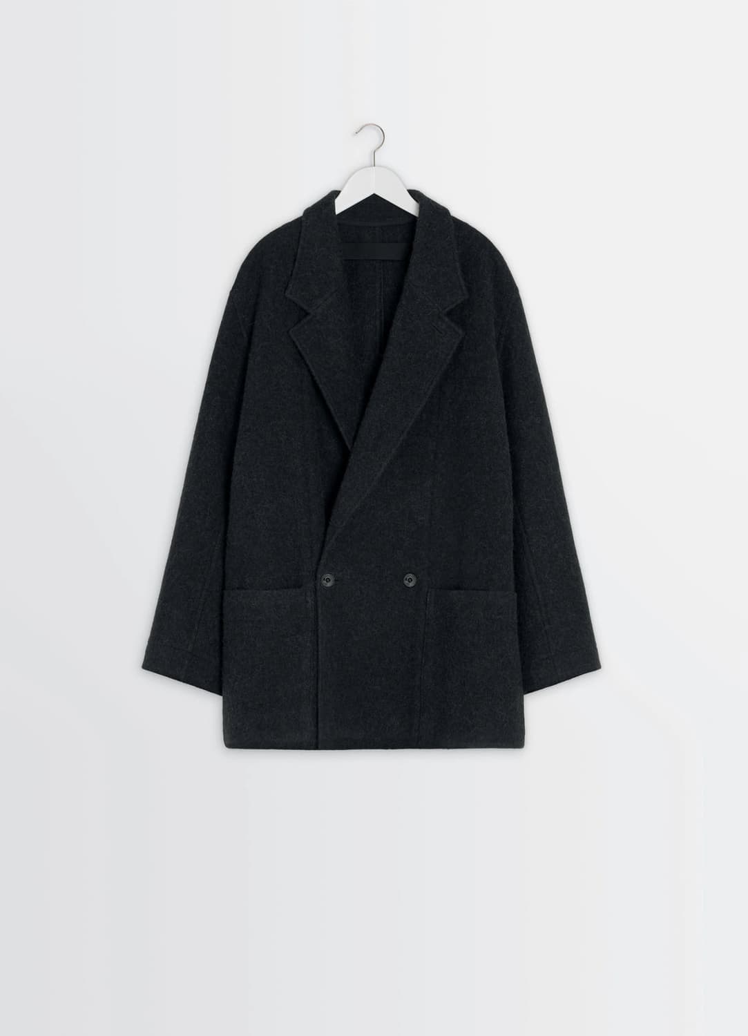 르메르 펠트 울 자켓 블랙 46사이즈 판매 상품이미지2