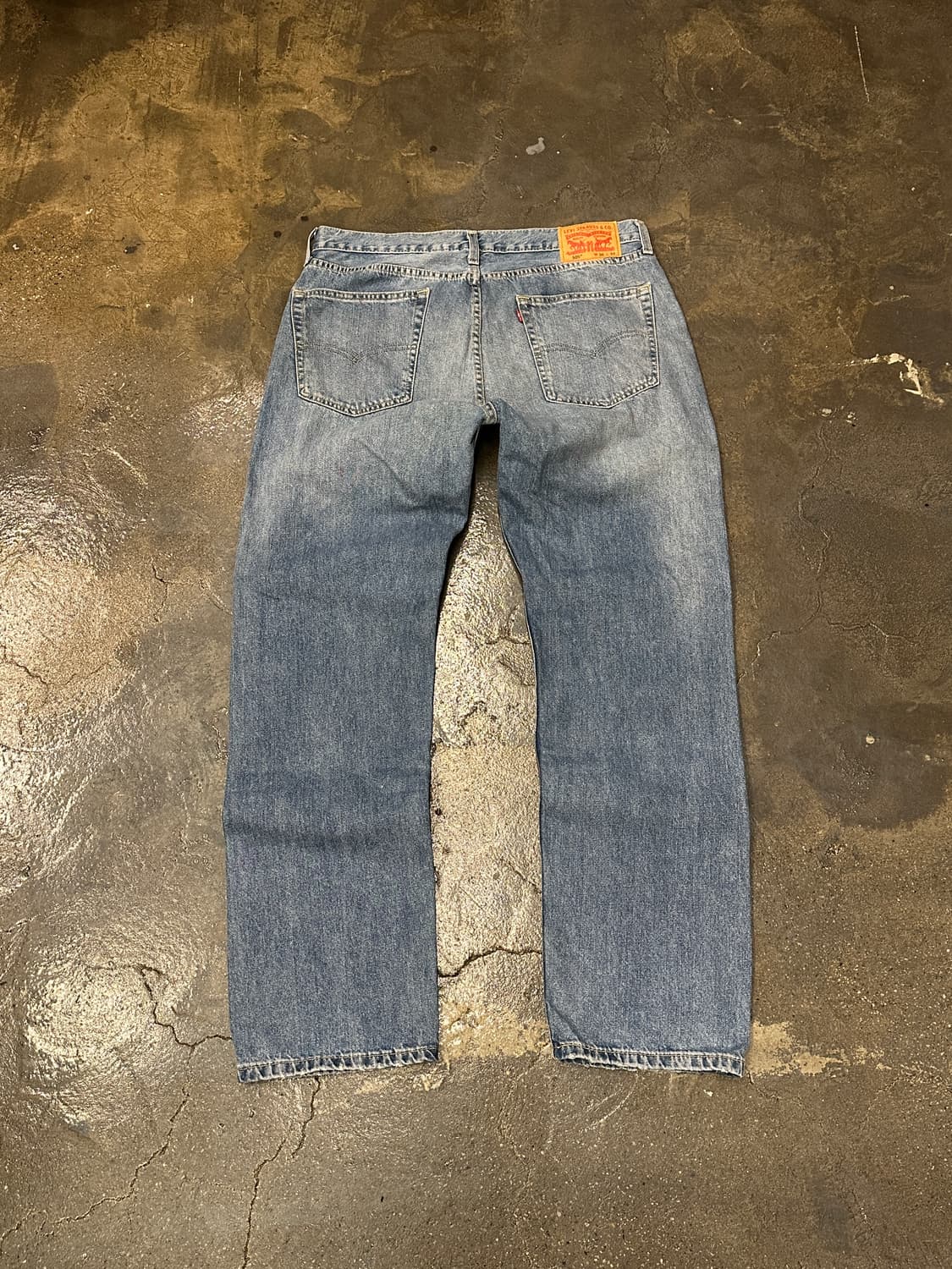 리바이스 505 데님팬츠 W36 L32 상품이미지2