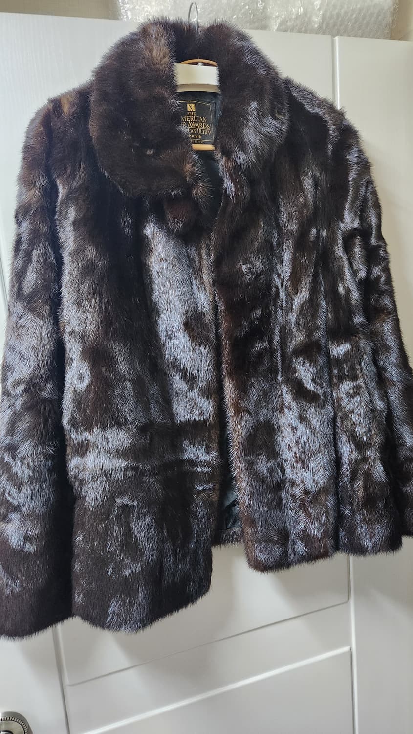 아메리칸 퍼 어워드 근화모피 77 진밤색 상품이미지1