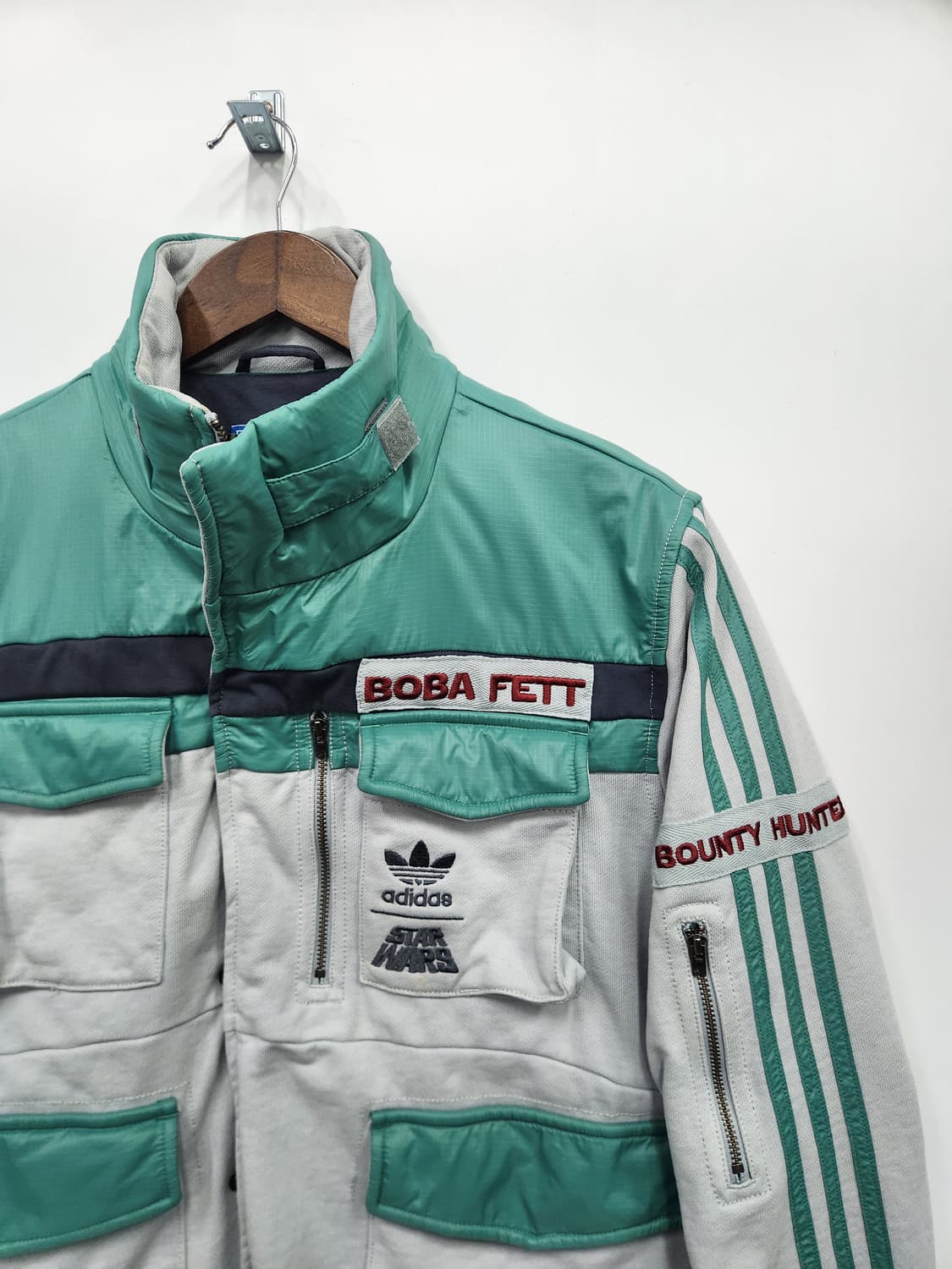 아디다스 스타워즈 보바펫 테크자켓 상품이미지3