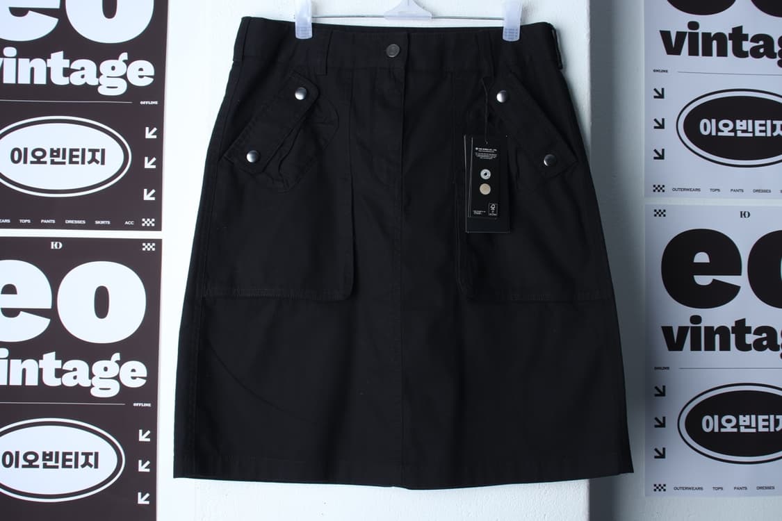 W(M) 무신사 스탠다드 스커트 치마 새상품 A라인 블랙-P9953 상품이미지2