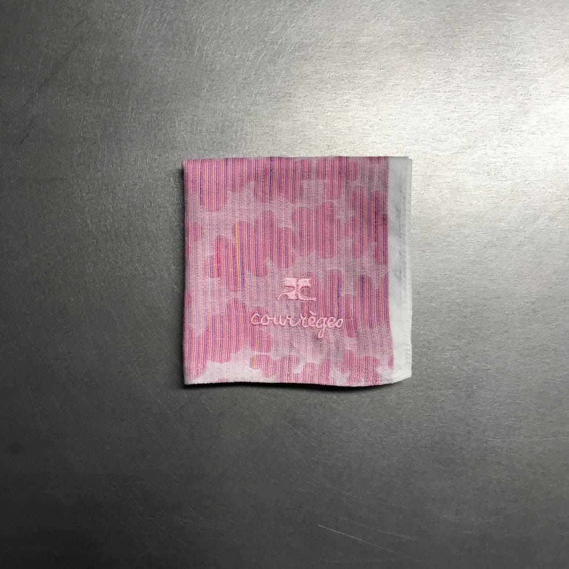 꾸레쥬 핑크 손수건 상품이미지1