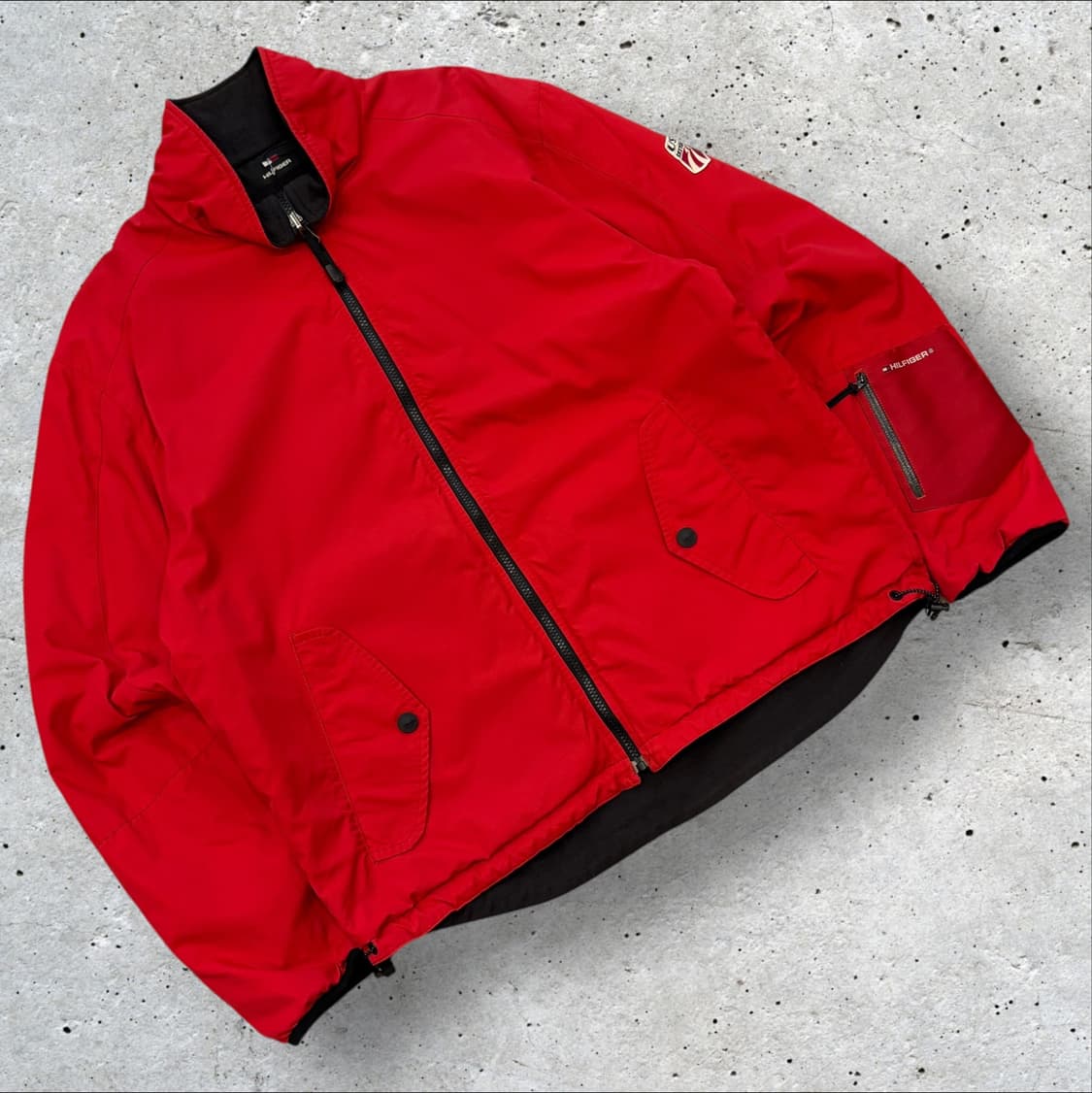 [L] 90s 타미힐피거 스키팀 리버시블 바람막이 후리스 자켓 D98 상품이미지1