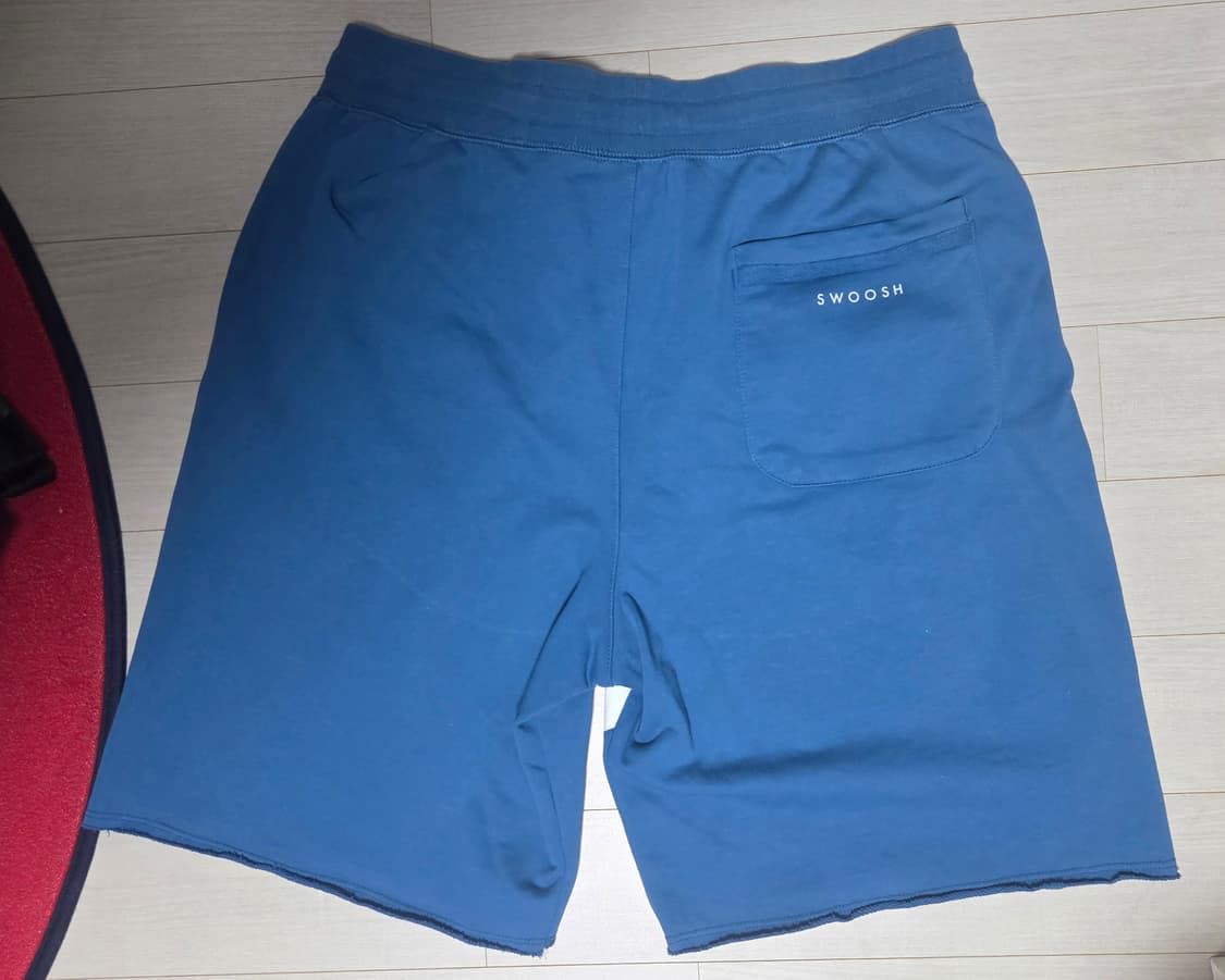 [2XL, 체감 XL] 나이키 스우시 로고 니트 반바지 쇼츠 상품이미지2