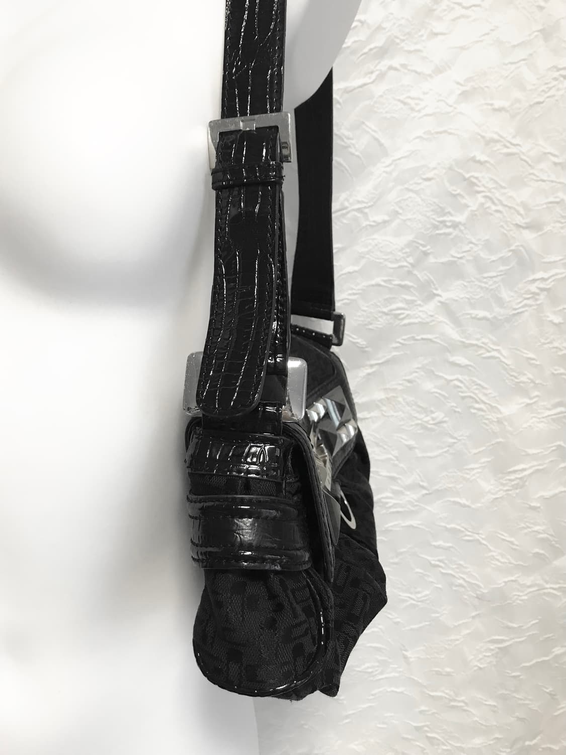 택포•빈티지 guess 게스 스터드 버클 숄더백 가방 상품이미지3