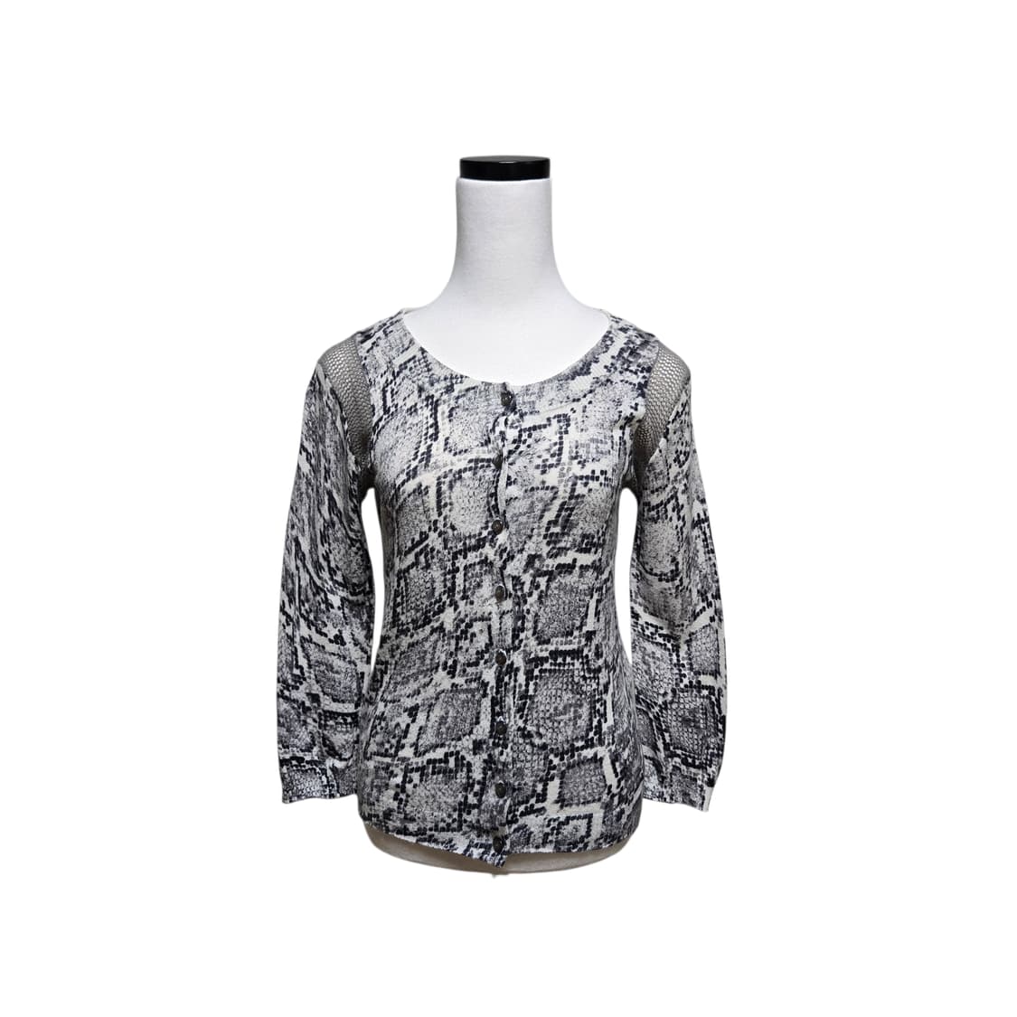 아르마니익스체인지 스네이크패턴 가디건 상품이미지1