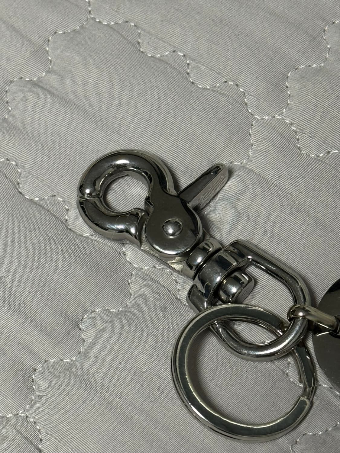 스투시 메탈 태그 키체인 실버 상품이미지3