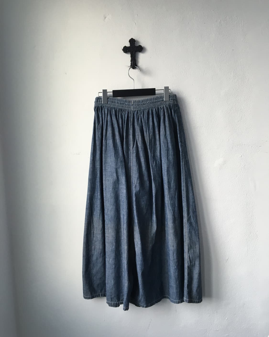 Denim long skirt 상품이미지2