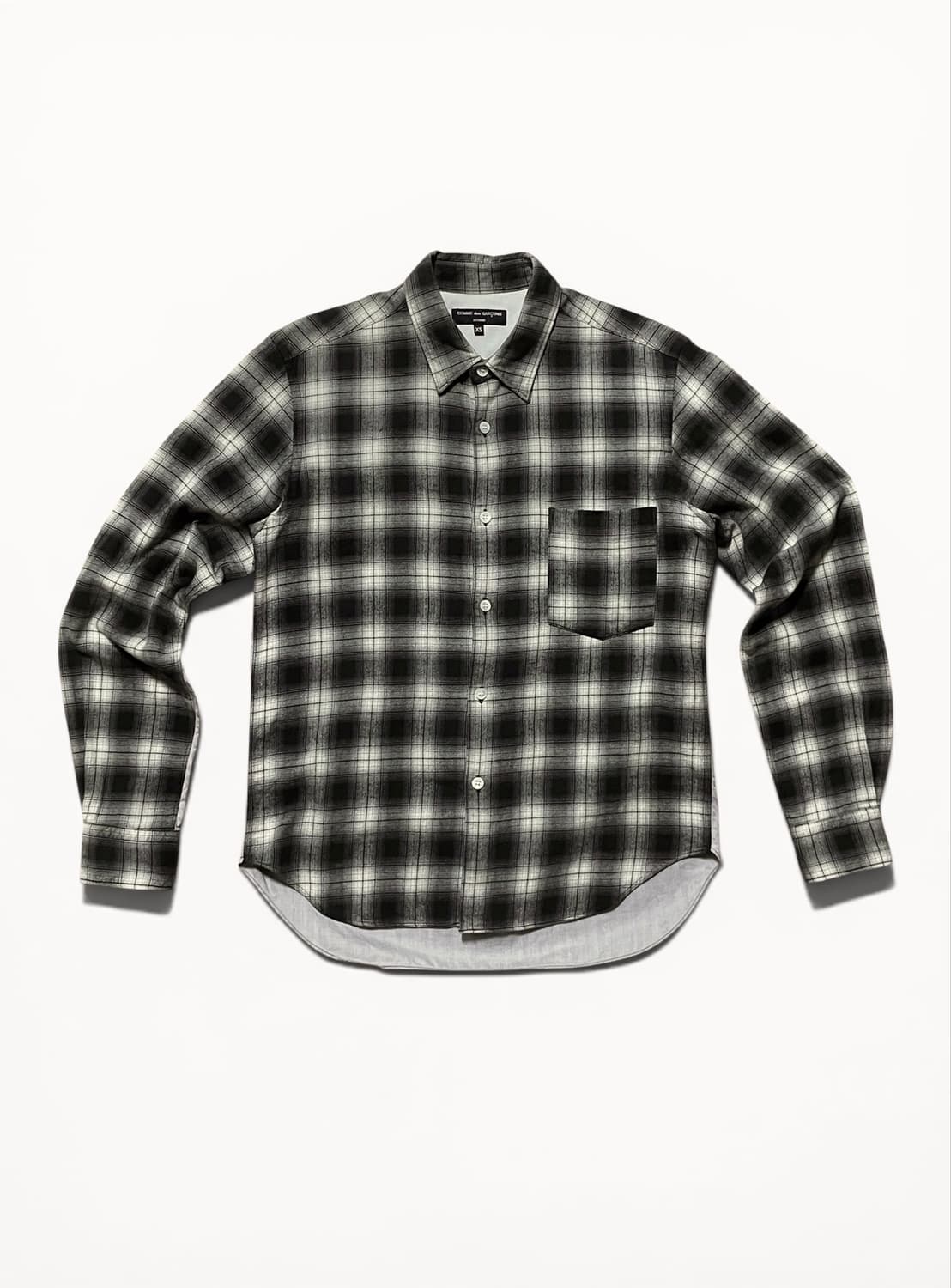 AD2009 Contrast Ombre Check Shirt 상품이미지1