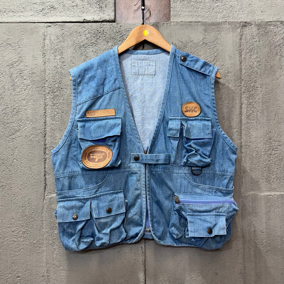 SKC 비디오클럽 테크 데님 베스트 (L)   상품이미지1