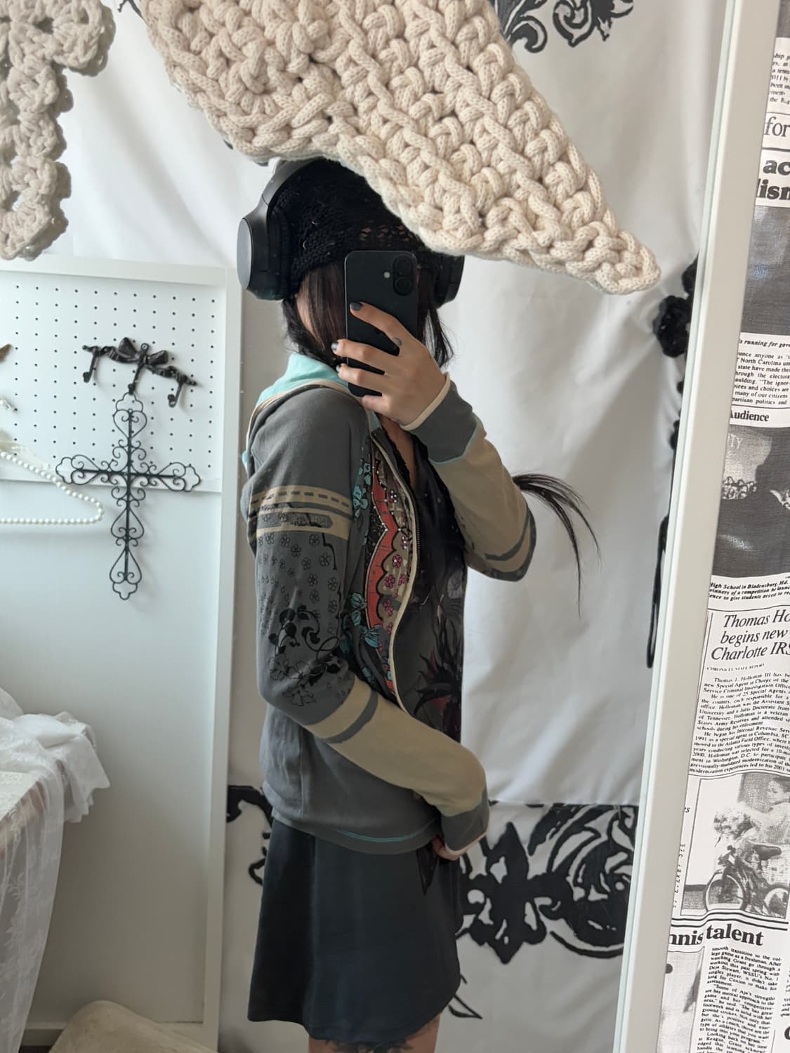 • Oriental Patch Hoodie Zip-Up 상품이미지10