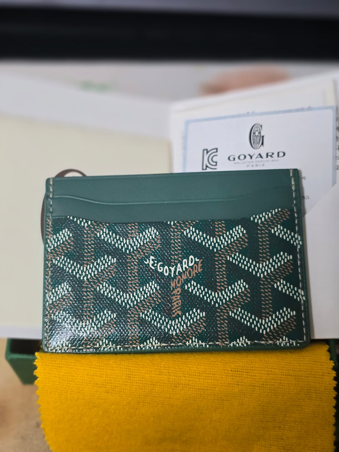 고야드 반지갑 상품이미지2