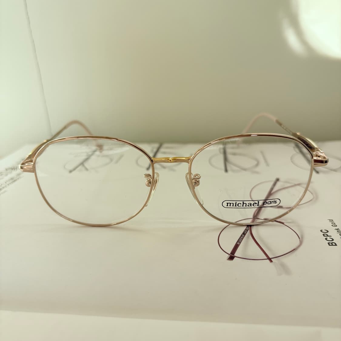 Michael paris 골드 메탈 빈티지안경 상품이미지2