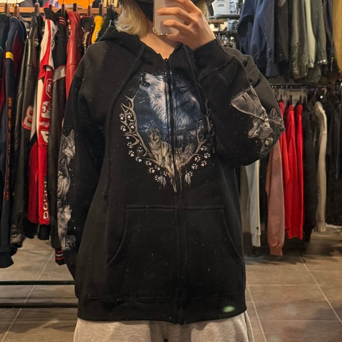 [NO.9]올드스쿨 락 후드집업 상품이미지1