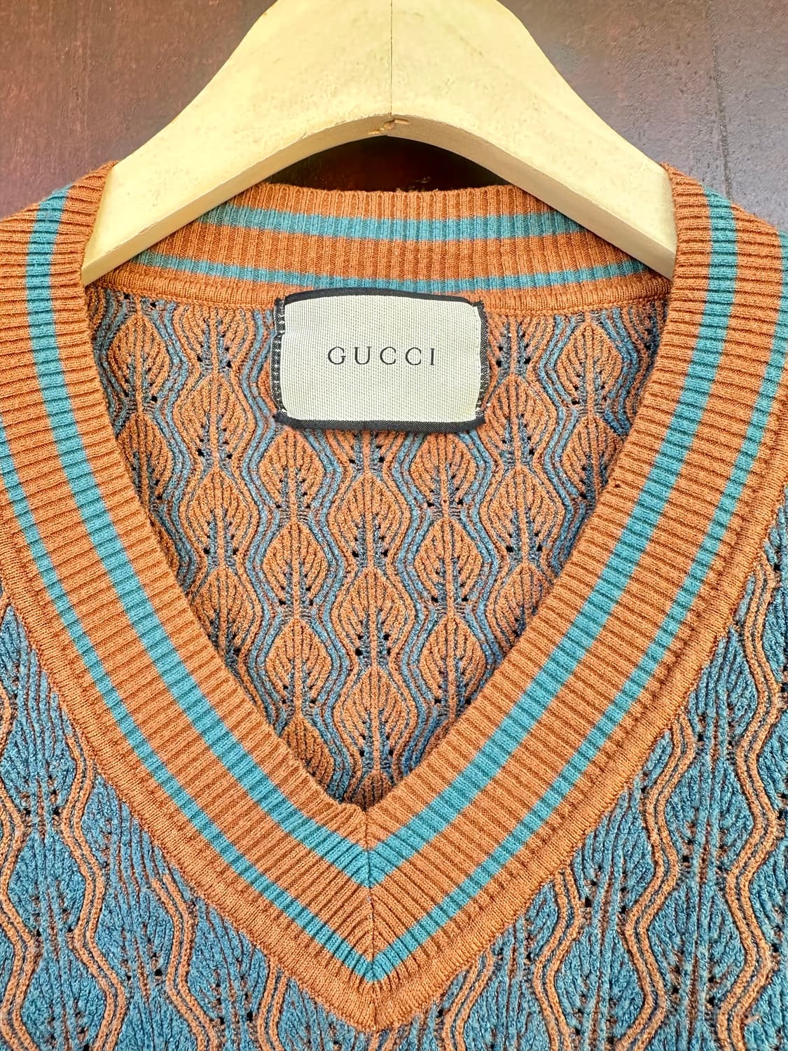 GUCCI 정품 코튼 니트스웨터 상품이미지2