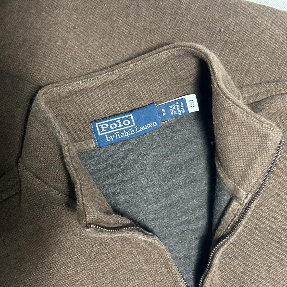 🫶🏻폴로랄프로렌 브라운 반집업 스웻🫶🏻 상품이미지4