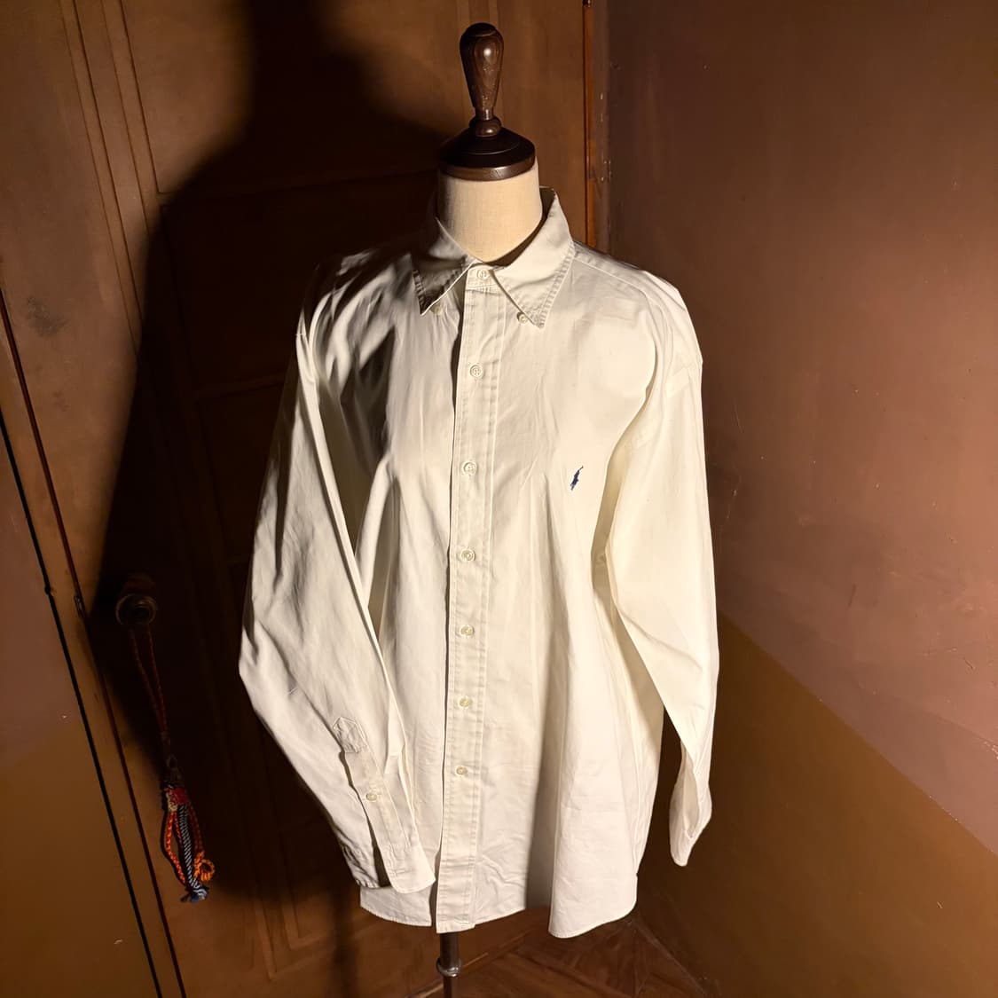 POLO RALPH LAUREN BLAKE 2PLY WHITE SHIRT 상품이미지1