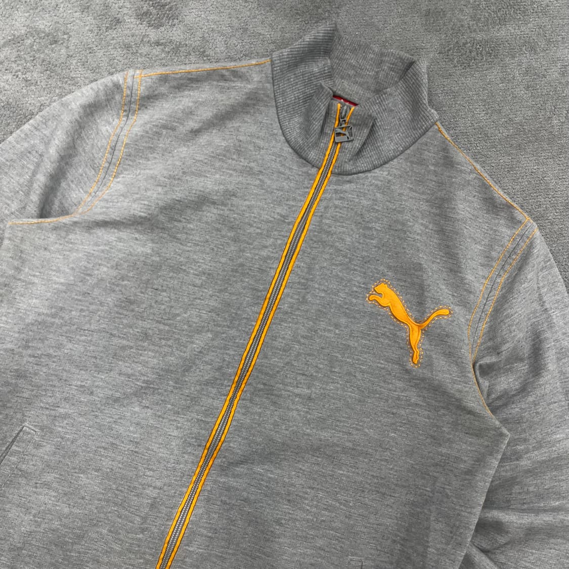 L 푸마 그레이 트랙 자켓 상품이미지2