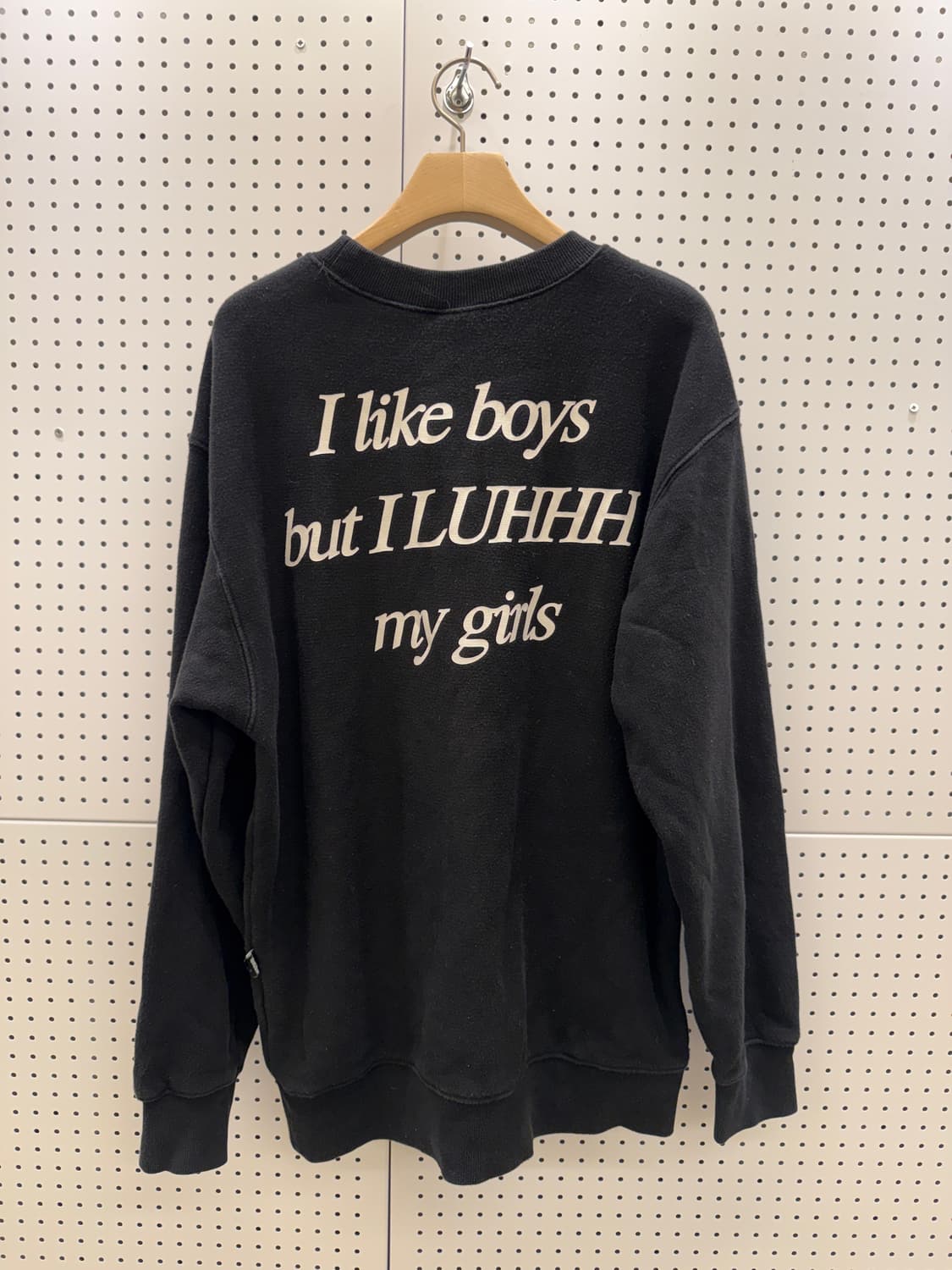 미스치프 버티컬 로고 스웻셔츠 U968 상품이미지3