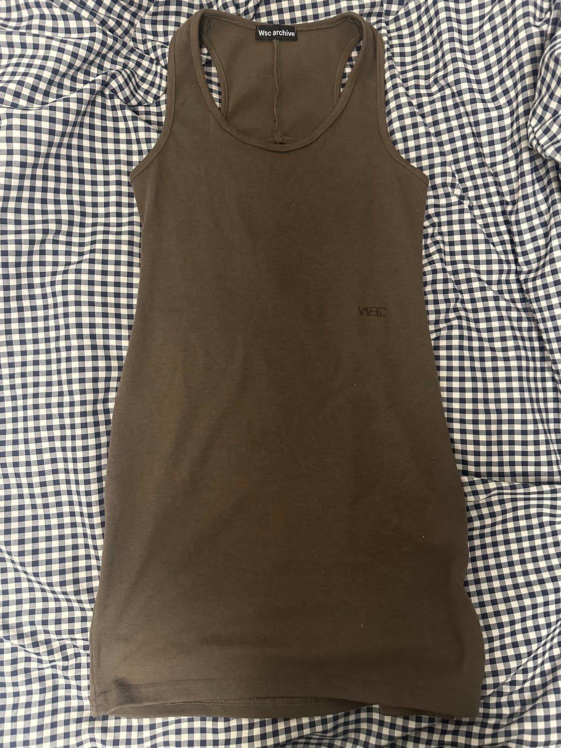 Back hole tank top dress 005 상품이미지3