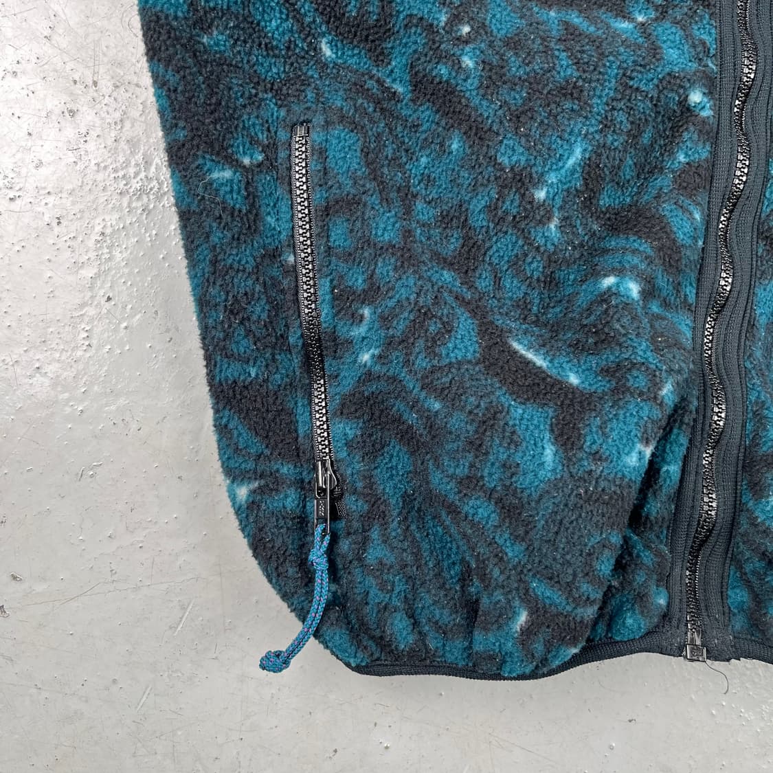 빈티지 Rei 플리스 패턴 폴라텍 집업 상품이미지7