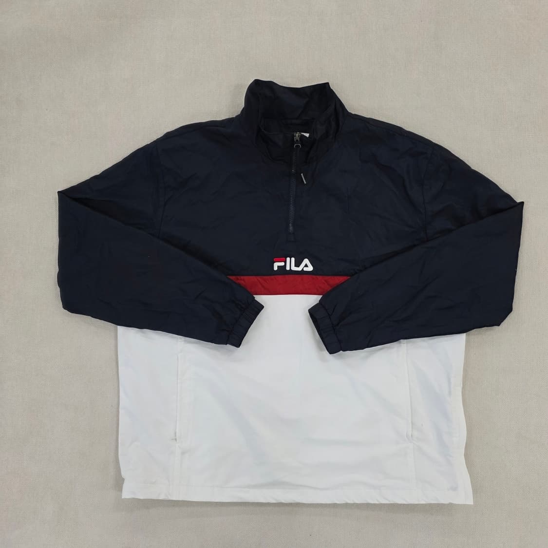 L 휠라 반집업 바람막이 아노락 0224J 상품이미지1