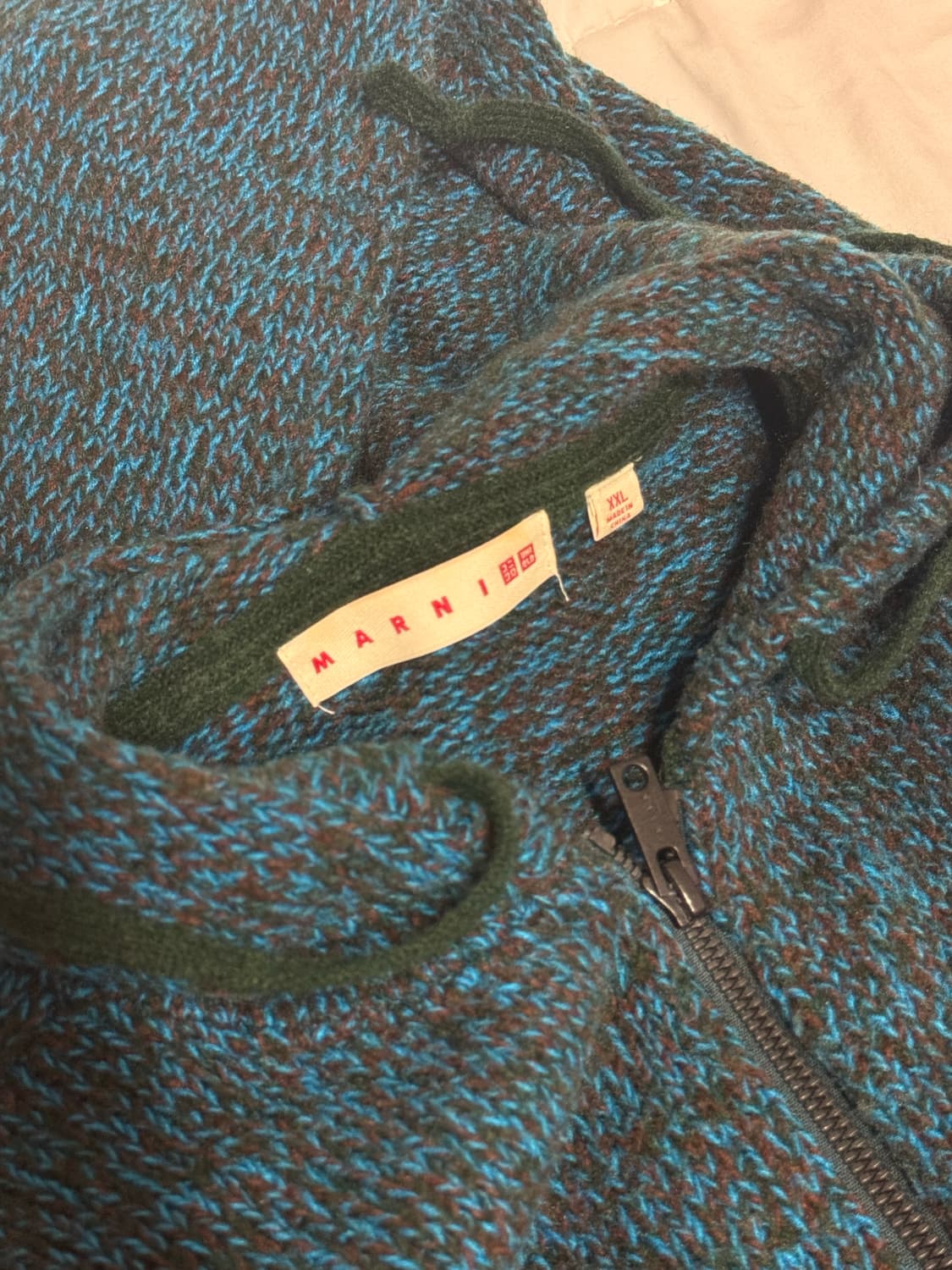 유니클로 X 마르니 풀집 후드집업 [XXL] 상품이미지3