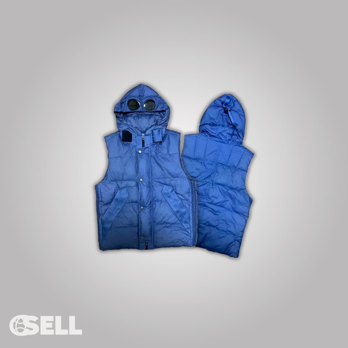 Cp컴퍼니 고글 조끼패딩 상품이미지1