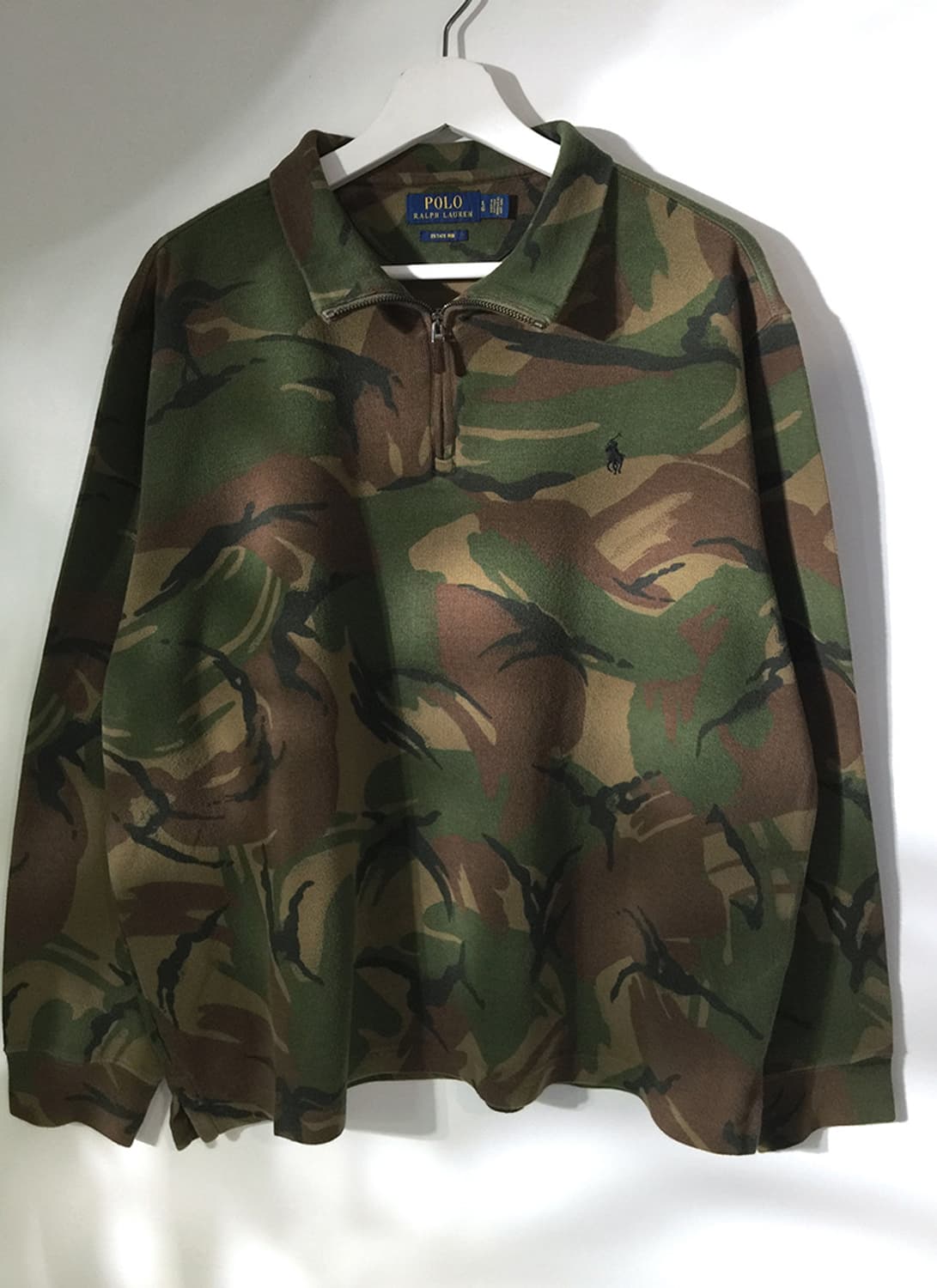 (MAN) 폴로랄프로렌 스웻 반집업 XL  상품이미지5