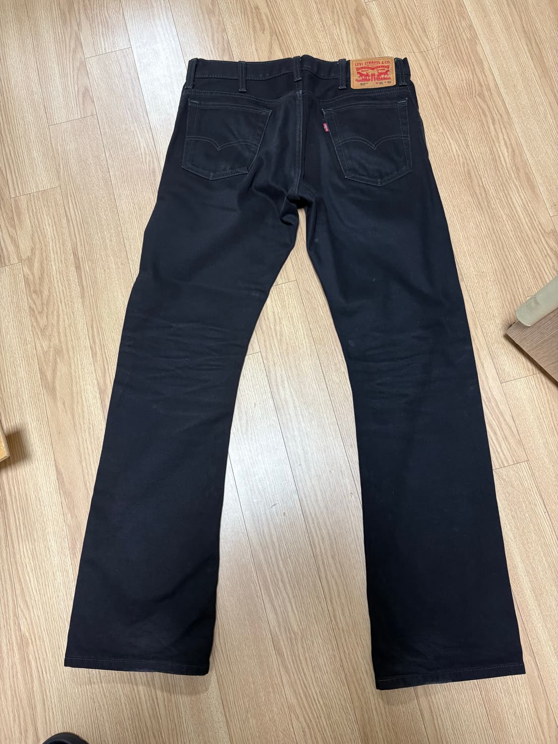 리바이스 517 31x32 블랙 데님 상품이미지2