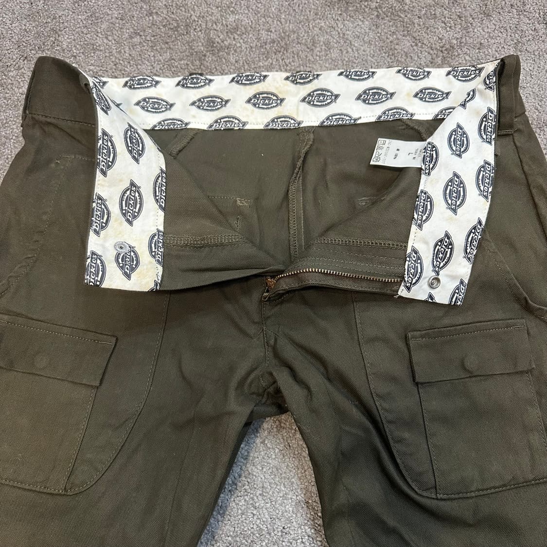 디키즈 밀리터리 카고 플레어 팬츠L 상품이미지5