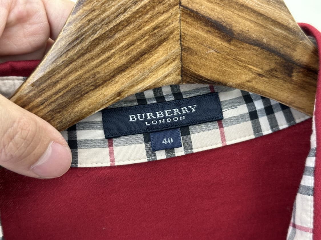 Burberry 슬림 셔츠 (L) 상품이미지8