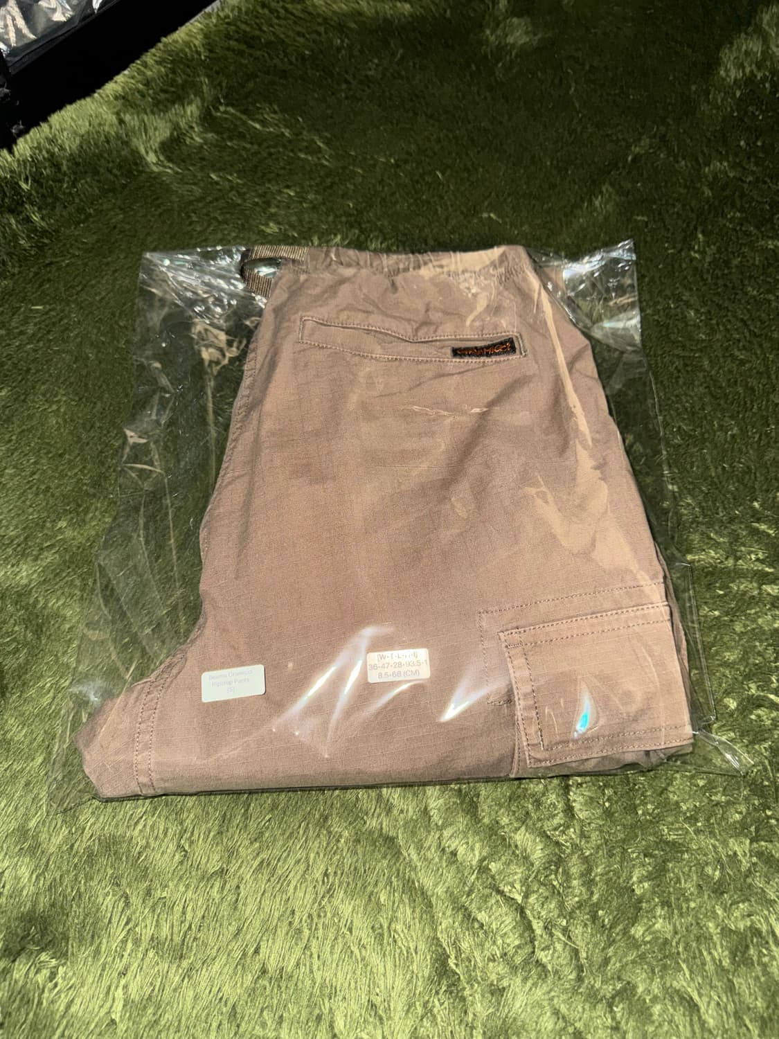 [S] BEAMS 빔즈 X 그라미치 립스탑 벨티드 팬츠 상품이미지10