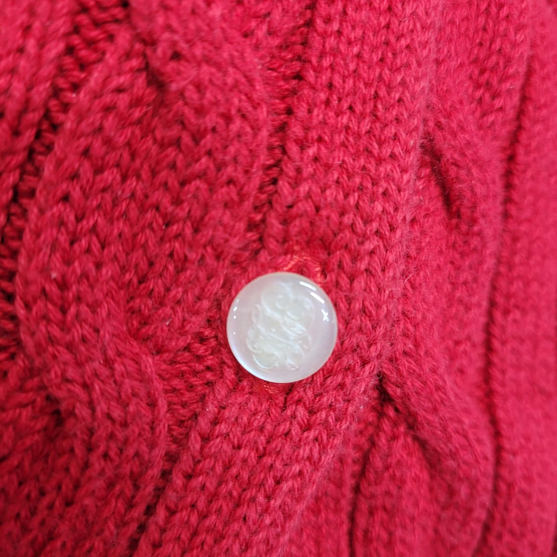 Polo 폴로 랄프로렌 케이블 꽈배기 가디건 상품이미지4