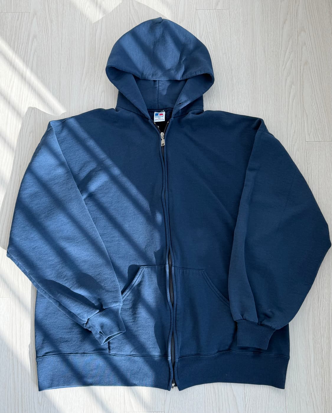 russell athletic hoodie zip navy 상품이미지1