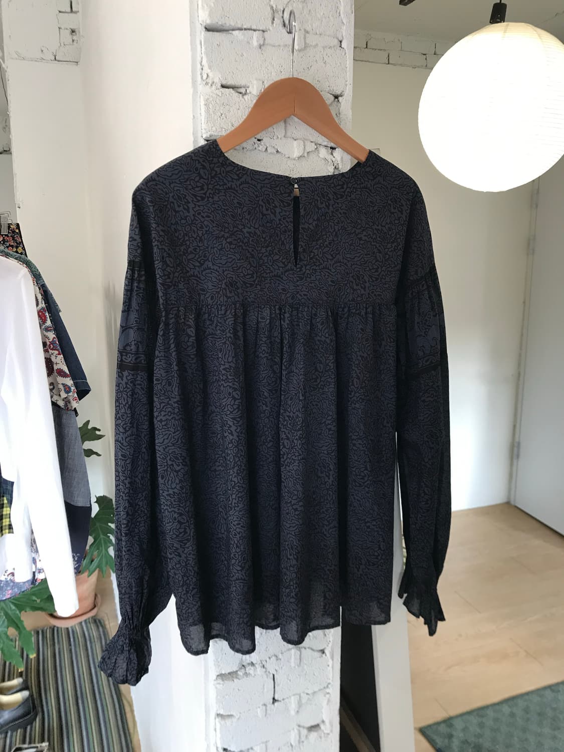 Anna sui X uniqlo pattern blouse 상품이미지4