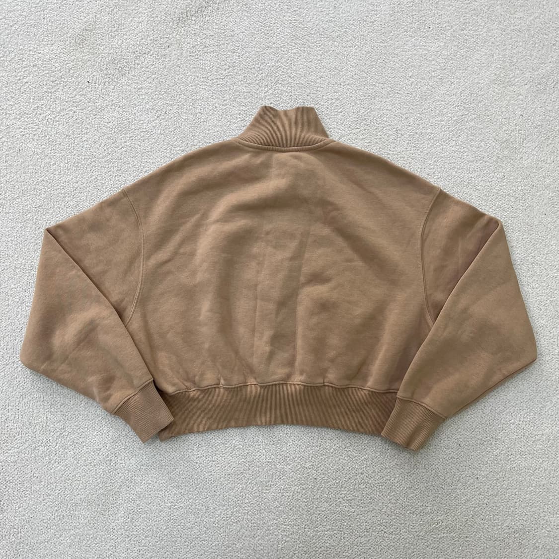 L 나이키 여성 크롭 반집업 맨투맨 0324M 상품이미지5