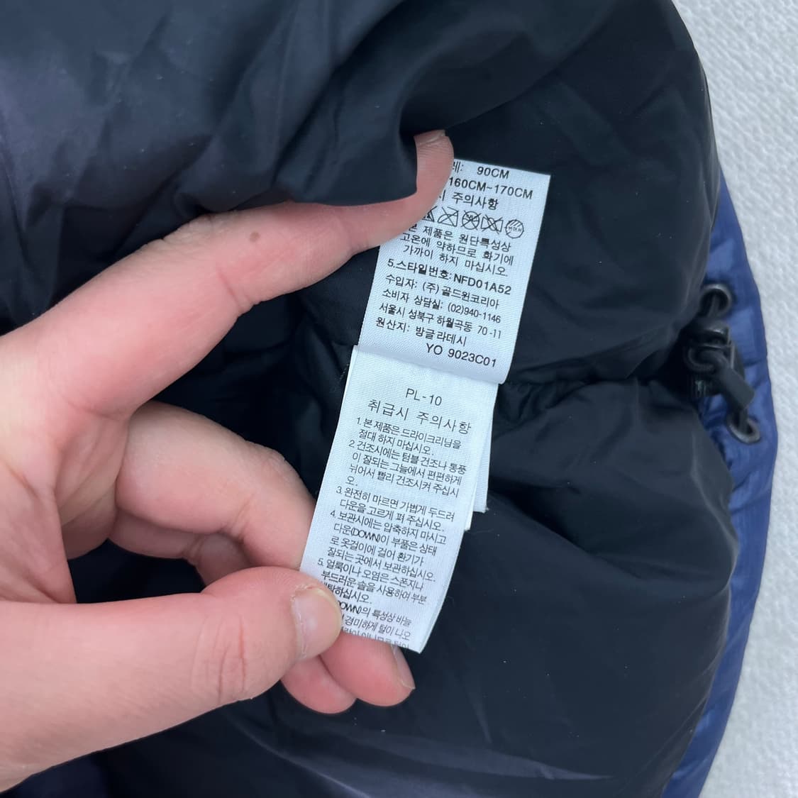 95 노스페이스 눕시 1996 700 조끼패딩 (새상품) 상품이미지8