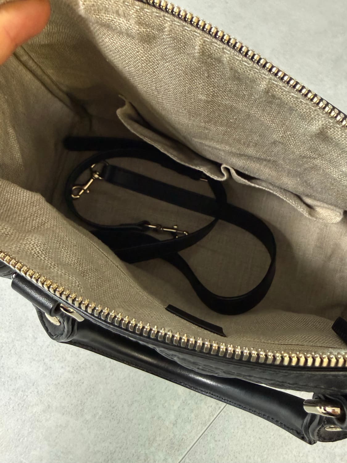 구찌 마이크로시마 보스턴백 토트백 상품이미지4