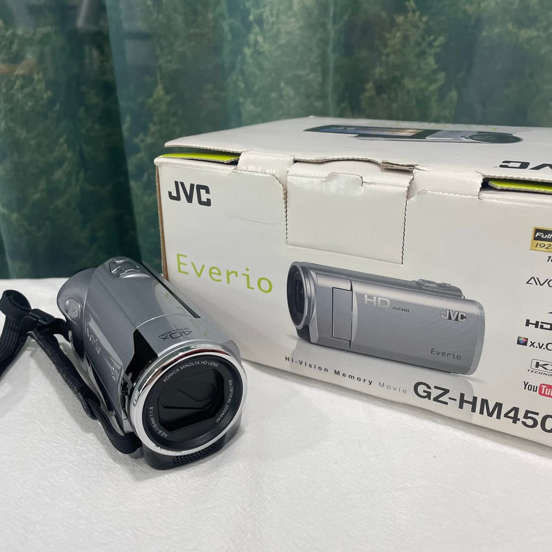 (셀카/꾸미기) JVC gz-hm450 디지털캠코더 빈티지캠코더 상품이미지2