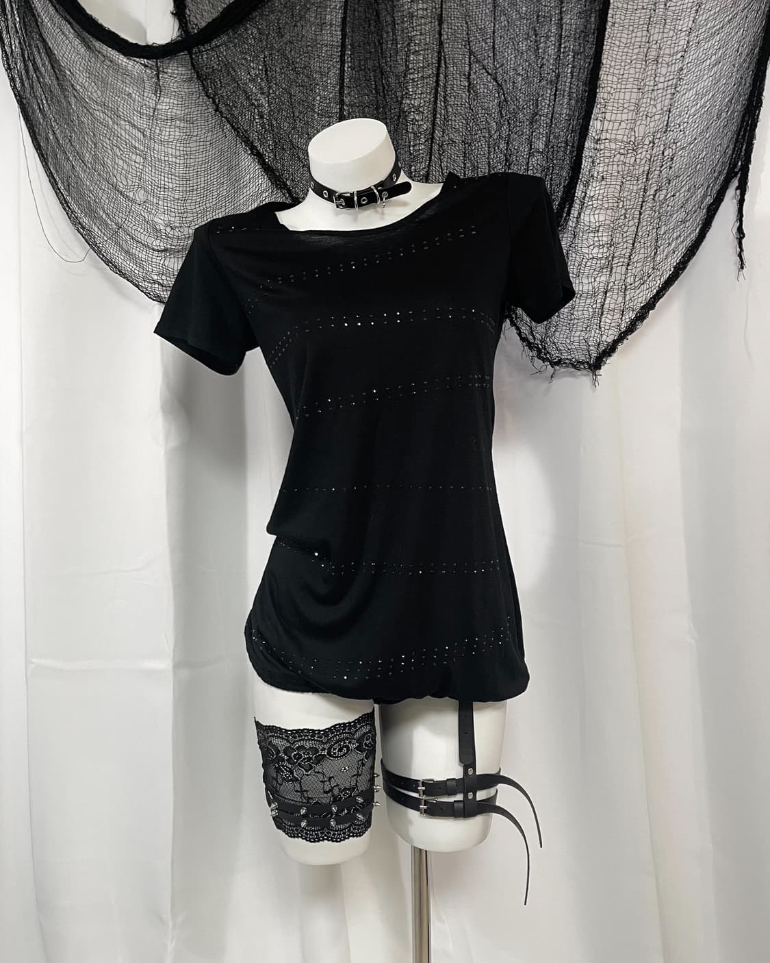 black cubic t-shirt 상품이미지1