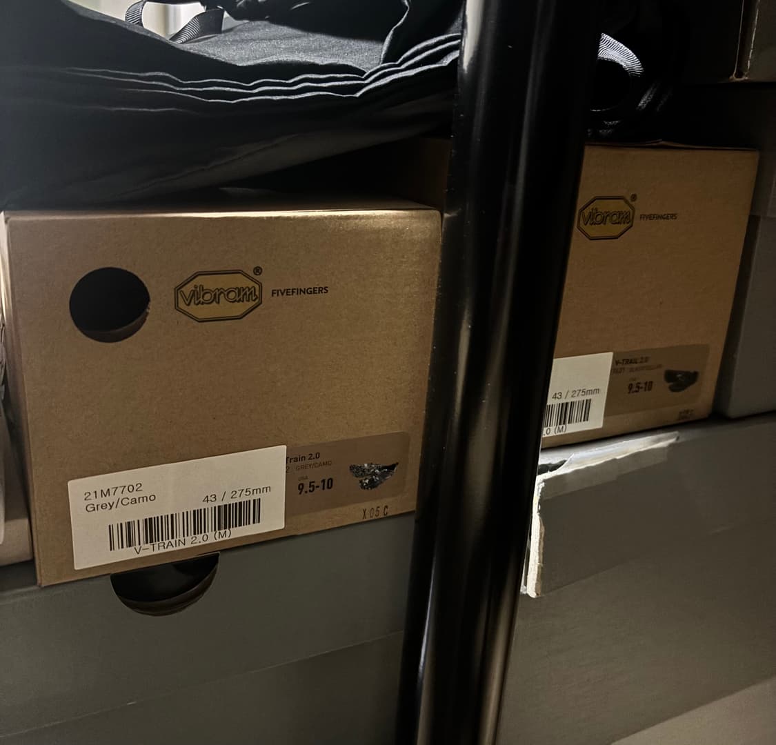 비브람 2.0 카모,블랙 세트 판매합니다 43 상품이미지1