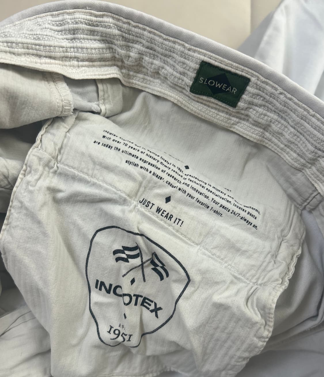 슬로웨어 인코텍스 면팬츠 상품이미지3
