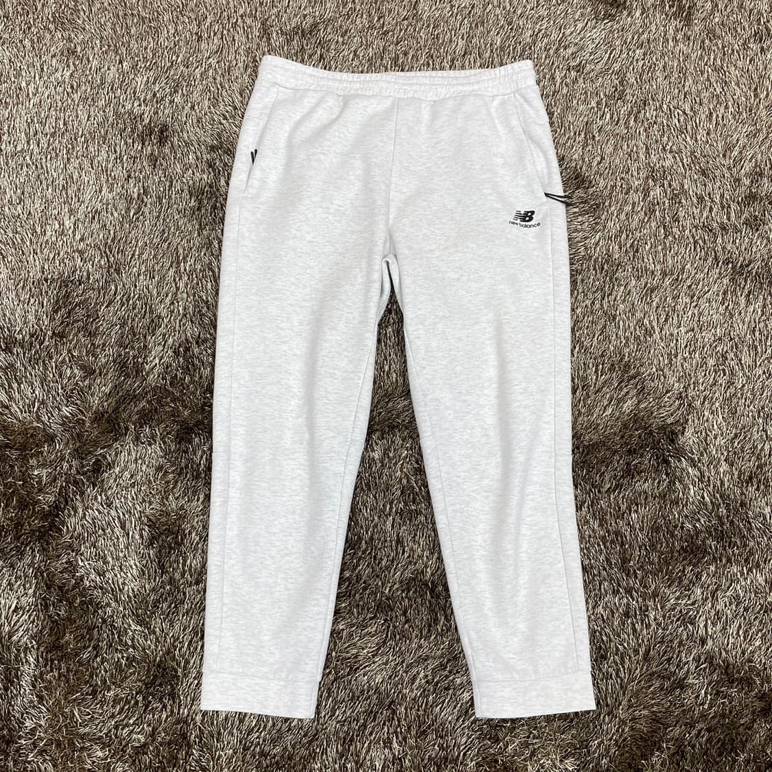 뉴발란스 new balance 멜란지 코튼 조거팬츠 85(L) 상품이미지1