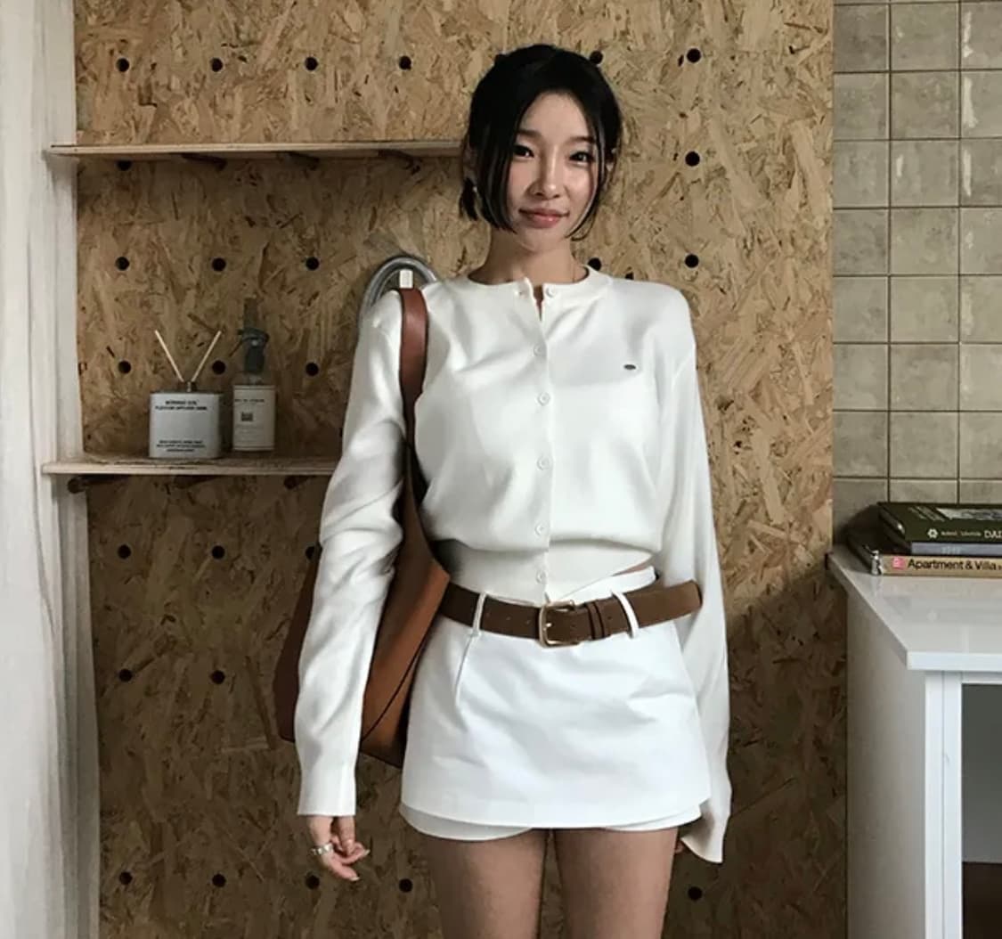 에이블리 에이블리 핀 스커트팬츠 치마바지 S 사이즈 상품이미지1