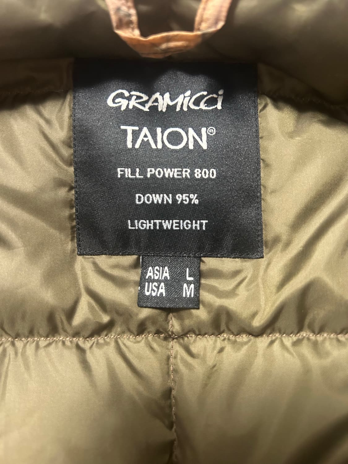 그라미치 x 타이온 패딩 조끼 L 상품이미지6