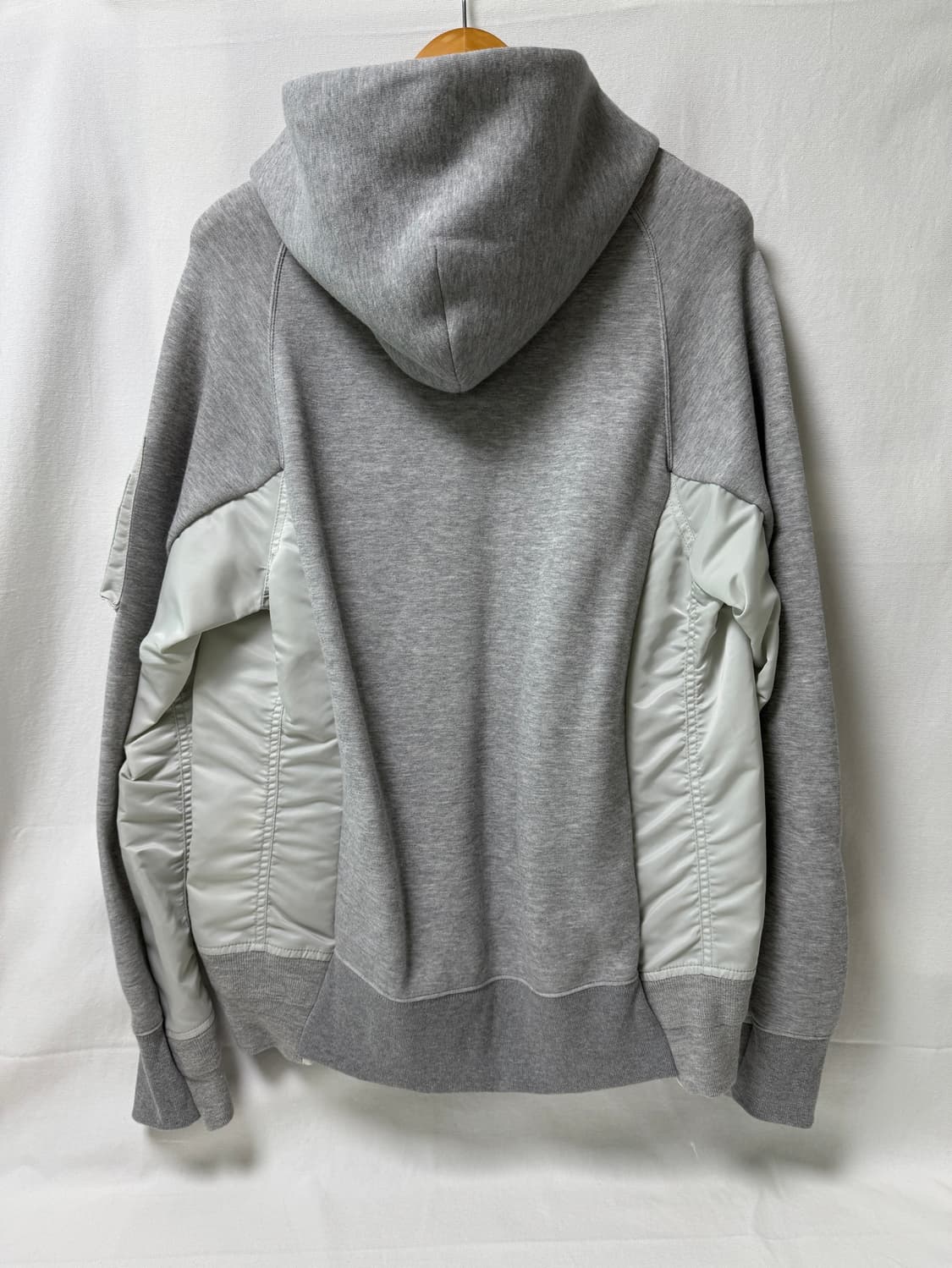 사카이 나일론 믹스 후드 집업 3사이즈 상품이미지7