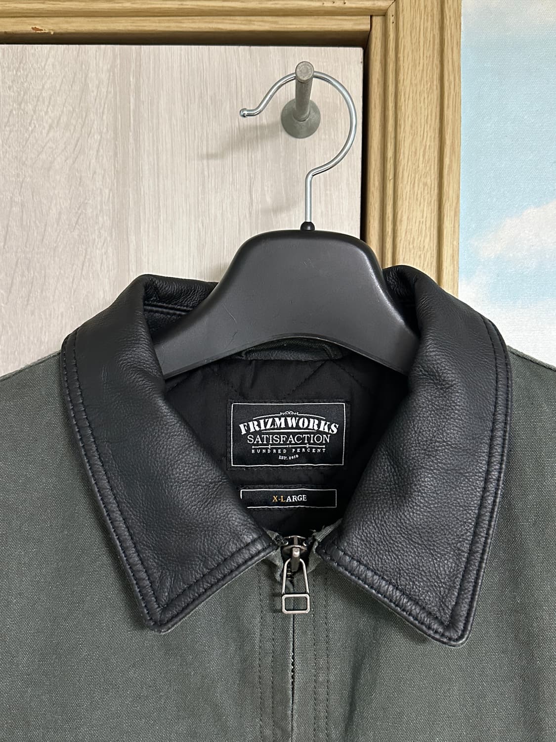 (XL) 프리즘웍스 컨버스 워크자켓 올리브 상품이미지3